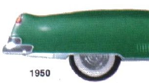 1950 Cadillac Fin