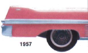 1957 Cadillac Fin