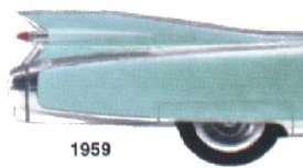 1958 Cadillac fin