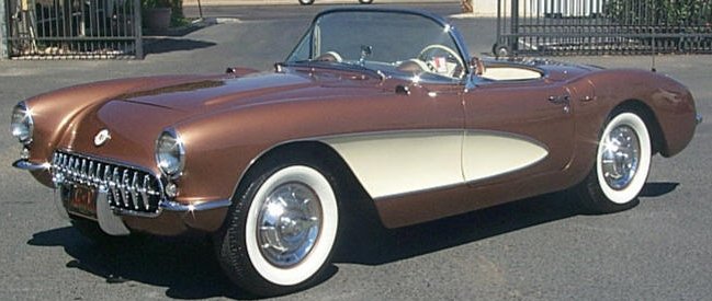 1956 Corvette 2-dr. Roadster 2 passenger