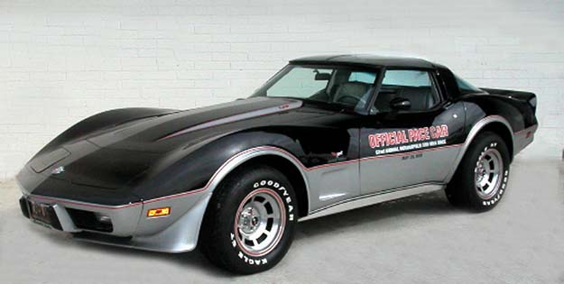 2-dr. Sport Coupe - 2 passenger Pace Car