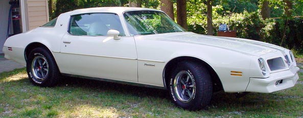 Blue 1976 Firebird Esprit