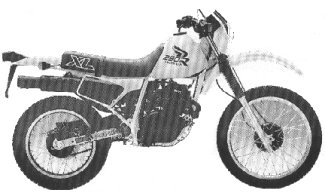 1987 XL250R