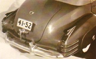 1941 LaSalle four-door sedan prototype